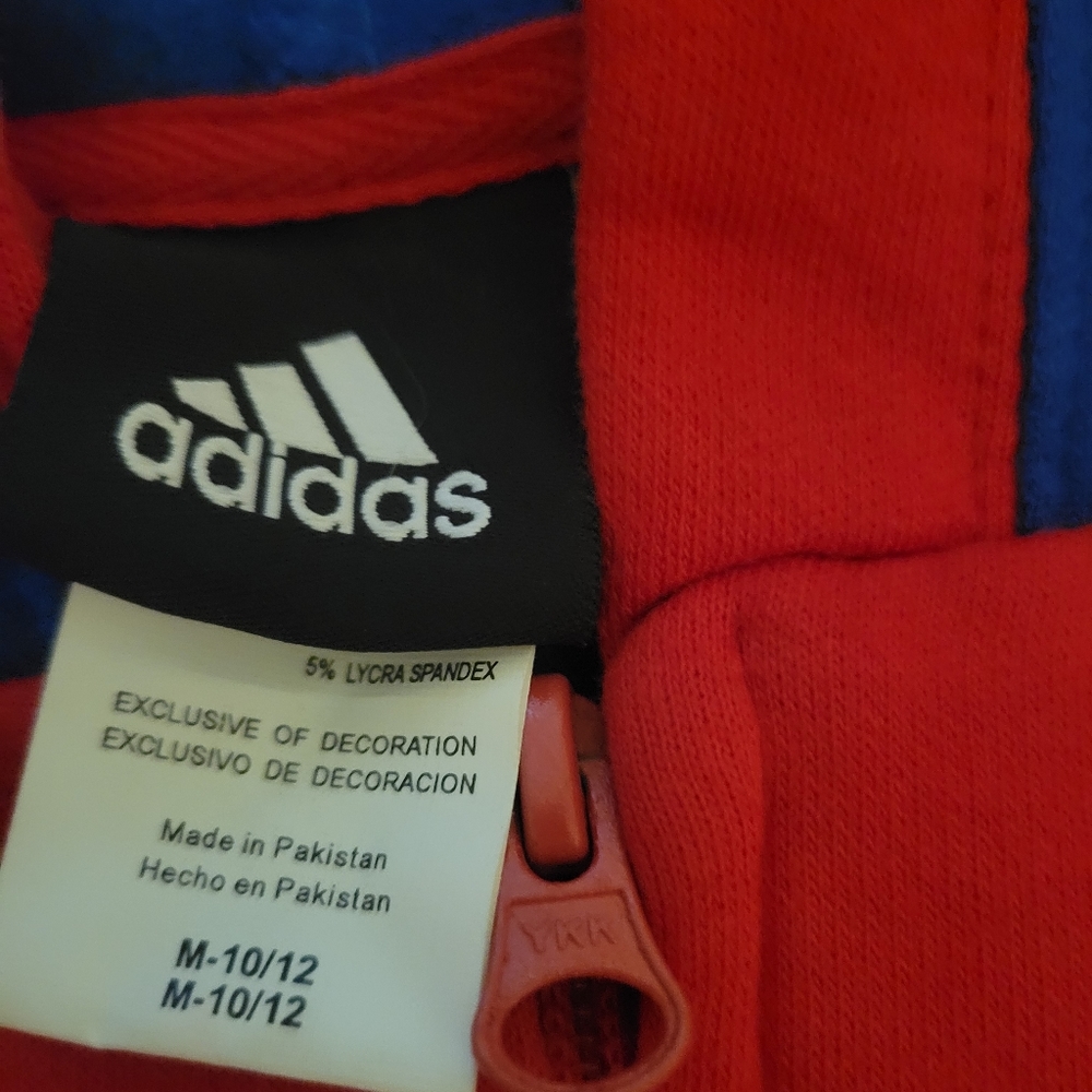 Kids vintage Detroit Pistons Adidas hoodie